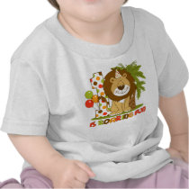 Cute Lion 1st Birthday Infant Tee