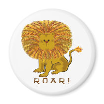 Cute Lion Gifts Refrigerator Magnet