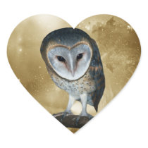 Cute little Barn Owl Stickers