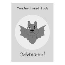 Cute Little Bat Business Card
