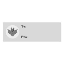 Cute Little Bat Business Card Templates