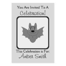 Cute Little Bat Business Cards
