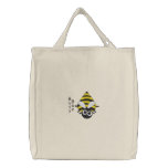 Cute Little Bee - Busy Bee Embroidery Pattern embroidered bags