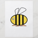 Cute little bee full color flyer