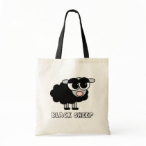 Cute Little Black Sheep Tote Bag