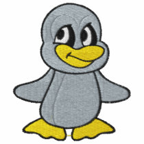 Cute Little Blue Penguin Polo Shirt
