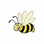 Cute little bumble bee acrylic cut outs