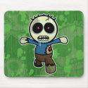 Cute Little Cartoon Zombie mousepads