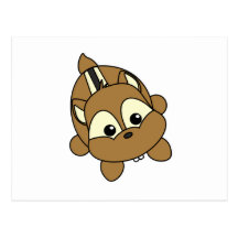 Cute Little Chipmunk Critter Post Card
