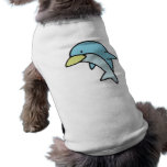 cute little dolphin dog tee shirt