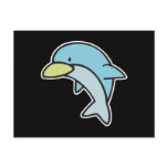 cute little dolphin postcards