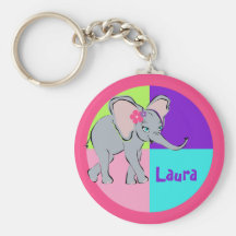 Cute Little Elephant Key Chains