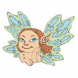 cute little fairy nymph photo sculptures
