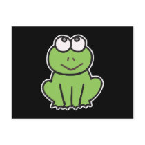 cute little froggy frog post cards