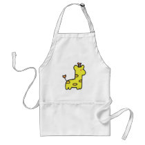 cute little giraffe apron