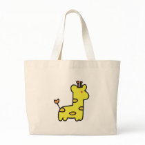 cute little giraffe tote bags