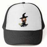 Cute Little Girl Child Witch hats