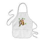 Cute Little Girl Monkey aprons