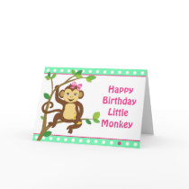 Cute Little Girl Monkey