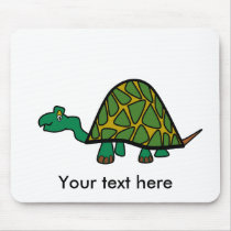 Cute little green turtle