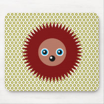 Cute little hedgehog mouse pad