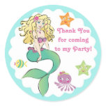 Cute Little Mermaid Gift Tag