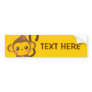Cute Little Monkey Bumper Stickers