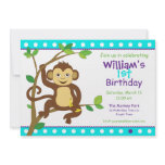 Cute Little Monkey invitations