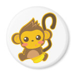 Cute Little Monkey magnets
