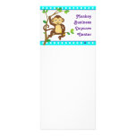 Cute Little Monkey rack cards