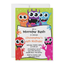 CUTE Little Monster Bash Birthday Party