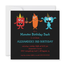 CUTE Little Monster Bash Birthday Party