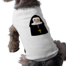 Cute Little Nuns Dog Clothes