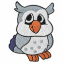 Cute Little Owl embroidered shirts