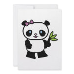 cute little panda bear invitations