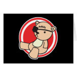cute little pirate bear card