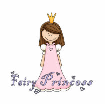 Cute Little Pretty Fairy Princess Acrylic Cut Outs