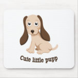 Cute little puppy dog mousepads