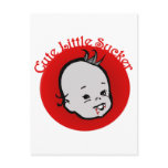 Cute Little Sucker postcards