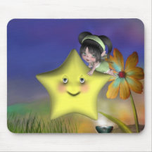 Cute little toon tot baby fairys 1 mouse pad