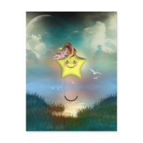 Cute little toon tot baby fairys 1 postcards