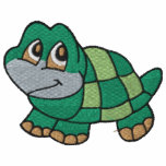 Cute Little Turtle embroidered shirts