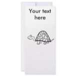 Cute little turtle rack cards