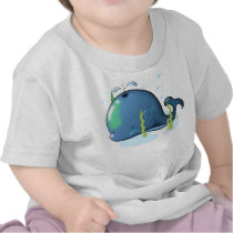 Cute Little Whale T-shirt