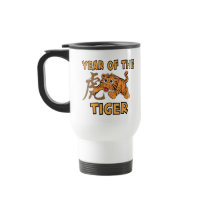 Cute Little Year of The Tiger Coffee Mugs
