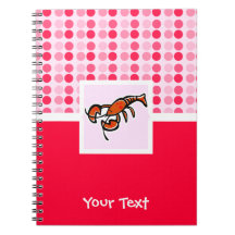 Cute Lobster Note Books