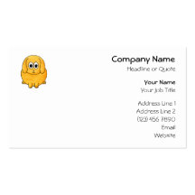 Cute Lop Rabbit. Business Card Template