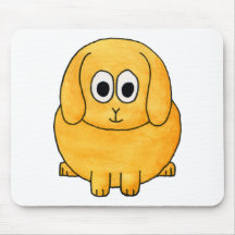 Cute Lop Rabbit. Mouse Mats