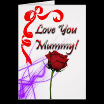 Cute Love You Mummy Mothers Day Card