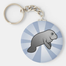 Cute Manatee Keychains